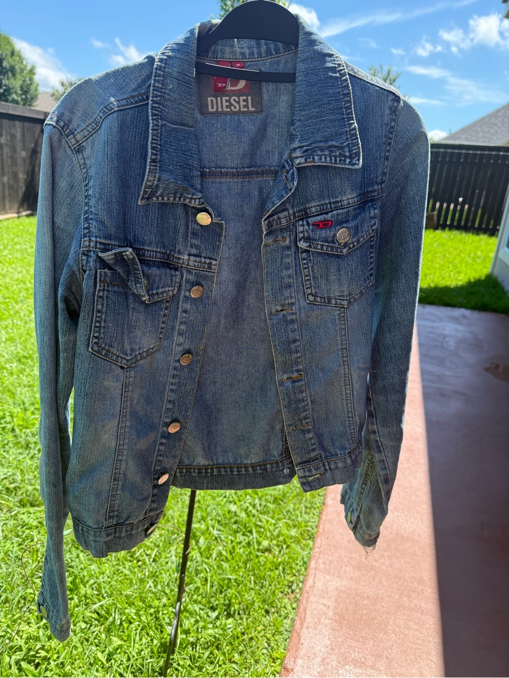 Diesel Blue Denim Trucker Jacket